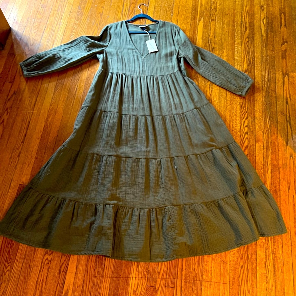 NWT Long tiered gauze dress from Universal Threads (Target)